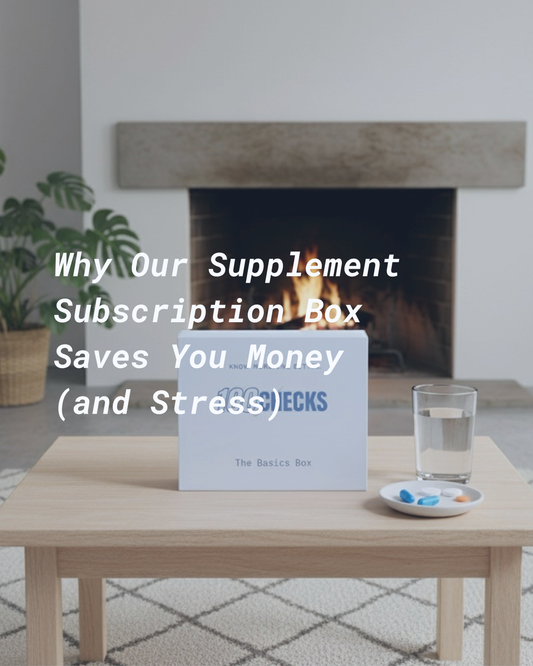 Why Our Supplement Subscription Box Saves You Money (and Stress)